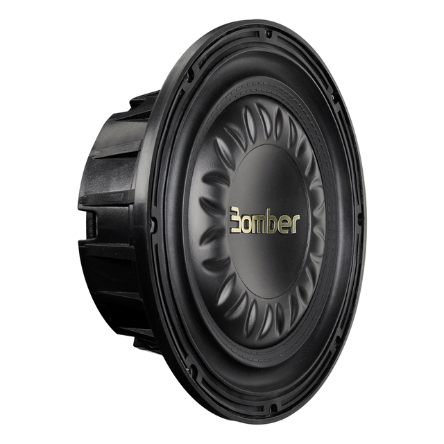 Bomber Subwoofer 8" Slim High Power 300 WRMS 4 Ohms